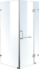 1000 x 1000mm Frameless 10mm Glass Shower Screen By Della Francesca