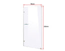 900 x 2100mm Frameless 10mm Safety Glass Shower Screen