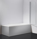180° Pivot Door 6mm Safety Glass Bath Shower Screen 800x1400mm By Della Francesca