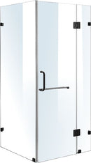 900 x 900mm Frameless 10mm Glass Shower Screen By Della Francesca