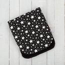 Comfi-Cush Stroller Liner - Black & White Stars