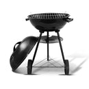 Charcoal BBQ Smoker Drill Outdoor Camping Patio Wood Barbeque Steel Oven