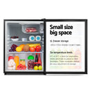 Devanti 70L Portable Mini Bar Fridge - Black