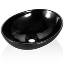 Ceramic Oval Sink Bowl - Black