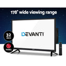 Devanti LED TV 32 Inch 32" Digital Built-In DVD Player LCD LG Panel USB HDMI