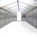 Greenhouse Aluminium Garden Shed Green House Greenhouses 4.82x2.5M