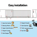 Electric Sliding Gate Opener 1200KG With Remote Hardware Kit 4M Rail