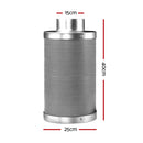 Hydroponic Activated Carbon Filter Grow Tent Ventilation Kit 6 inch
