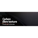 Gaming Desk Home Office Carbon Fiber Computer Table Racer Desks Black Red