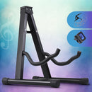 ALPHA Folding Acoustic Guitar Stand Bass Floor Rack Holder Accessories Pack