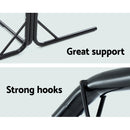 Double Hammock Chair Stand Steel Frame 2 Person Outdoor Heavy Duty 200KG