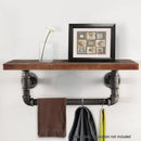Display Shelves Wall Shelves Floating Bookshelf DIY Pipe Shelf Rustic Brackets Industrial