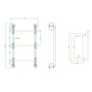 Display Shelves Wall Brackets Bookshelf Industrial DIY Pipe Shelf Rustic