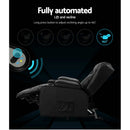 Electric Recliner Chair Lift Heated Massage Chairs Lounge Sofa Leather