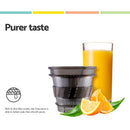 Devanti Cold Press Slow Juicer Black