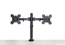 Dual LCD Monitor Desk Mount Stand Adjustable Fits 2 Screens Up To 27"