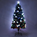 1.5M 5FT LED Christmas Tree Optic Fiber Xmas Multi Colour Lights