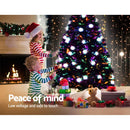 1.5M 5FT LED Christmas Tree Optic Fiber Xmas Multi Colour Lights