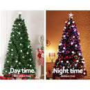 2.1M 7FT LED Christmas Tree Optic Fiber Xmas Multi Colour Lights
