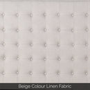 Cilantro Queen Beige Headboard