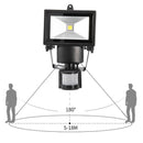 COB LED Solar Sensor Light Outdoor Security Floodlights Garden Motion
