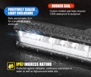 DEFEND 12inch CREE LED Light Bar Dual Row Spot Flood Driving OffRoad Truck 13"