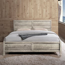Alice Bed Queen White Ash Colour