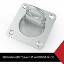 10X LASHING RING TIE DOWN POINTS ANCHOR FLUSH CARGO TRUCK UTE TRAILER