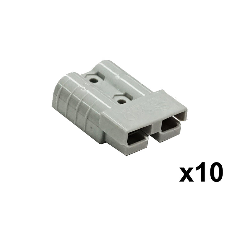 10x Premium Anderson Style Plug 50AMP Exterior Connector DC Power SOLAR CARAVAN