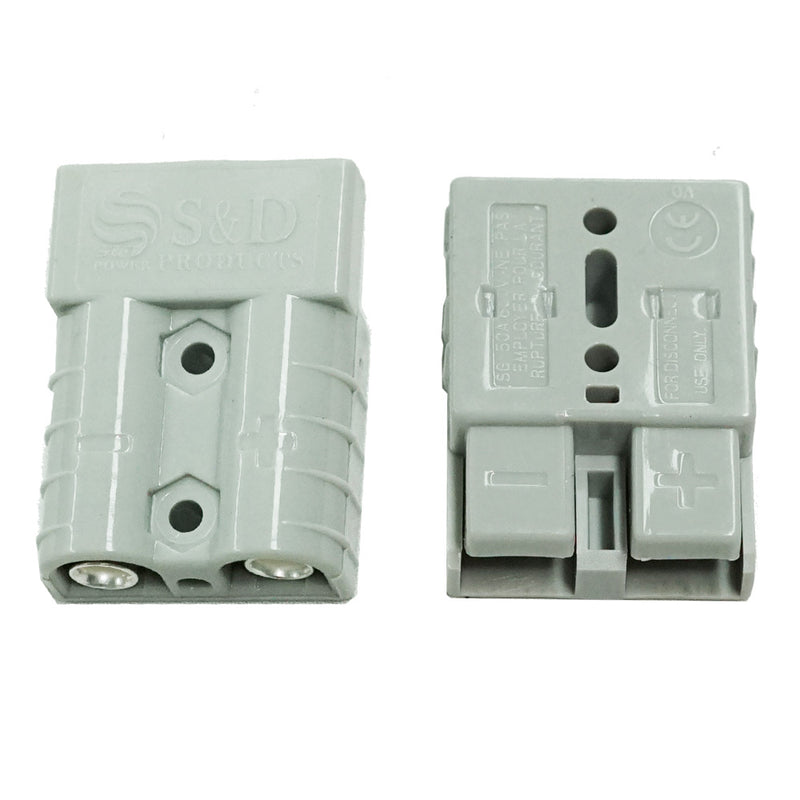 10x Premium Anderson Style Plug 50AMP Exterior Connector DC Power SOLAR CARAVAN