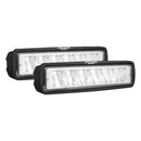 DEFEND Pair 6 inch CREE FLOOD LED Work Light Bar Reverse Driving Lights 4WD