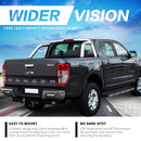 2x 7inch Cree Flush Mount LED Work Light Bar Flood Reverse Fog Lamp 4WD