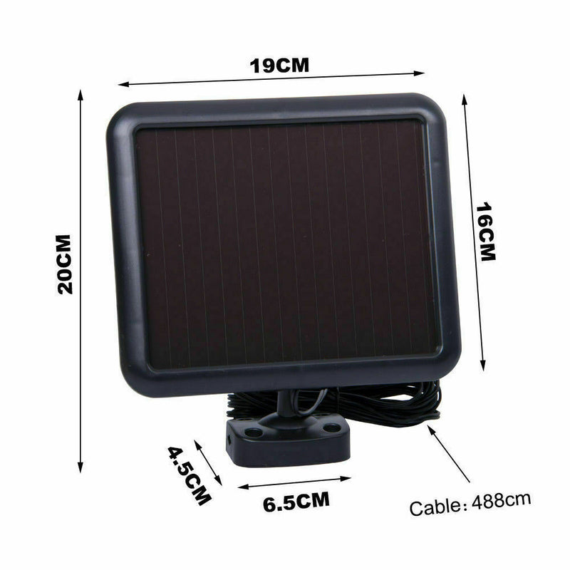 2X 100LED Ultra Bright Solar Sensor Security Light Lamp Motion Detection