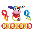 Yookidoo Clips, Rattle 'N' Links - Cow