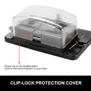 4 Way Blade Fuse Block Holder W/Led Indicator 12V 24V Car Marine