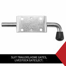 4x SPRING BOLT LATCH CATCH TRAILER TRUCK UTE FLOAT RAILING TAIL GATE