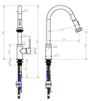 Basin Mixer Tap Faucet -Kitchen Laundry Bathroom Sink