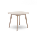 Round Dining Table Solid hardwood White Wash