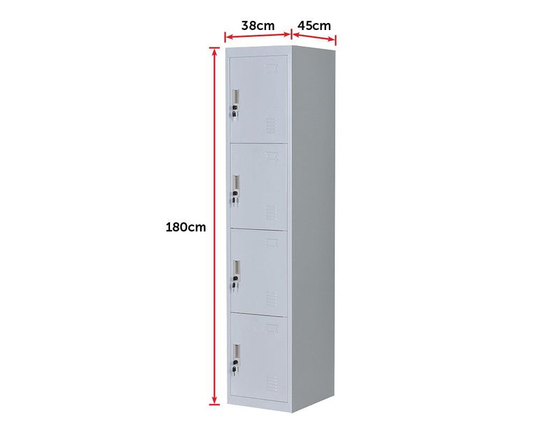 4 Door Locker - Office/Gym