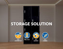 Four-Door Office Gym Shed Storage Lockers