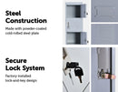 Six-Door Office Gym Shed Storage Lockers