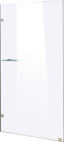 900 x 2000mm Frameless 10mm Safety Glass Shower Screen