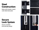 Six-Door Office Gym Shed Storage Lockers