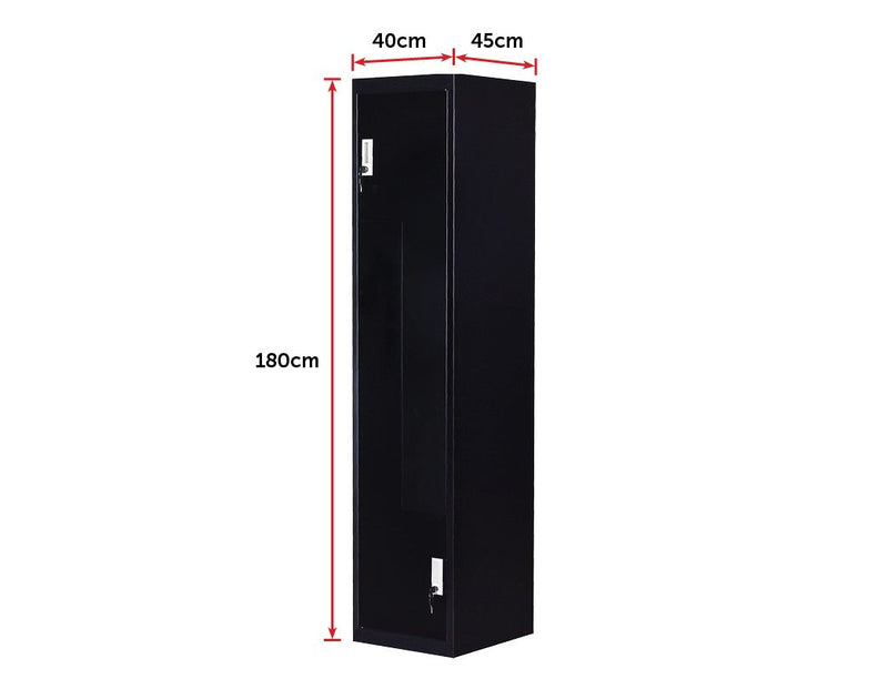 Two-Door Office Gym Shed Storage Lockers