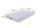 Palermo Contour 20cm Encased Coil Queen Mattress CertiPUR-US Certified Foam
