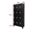 12 Door Locker - Office/Gym - Black