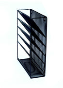 Wall Mount 6 Pocket Hanging File Sorter Organizer Folder Holder Rack Storage