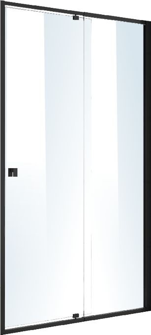 Adjustable Semi Frameless Shower Screen (114~122) x 195cm Australian Safety Glass