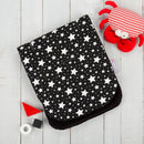 Comfi-Cush Stroller Liner - Black & White Stars