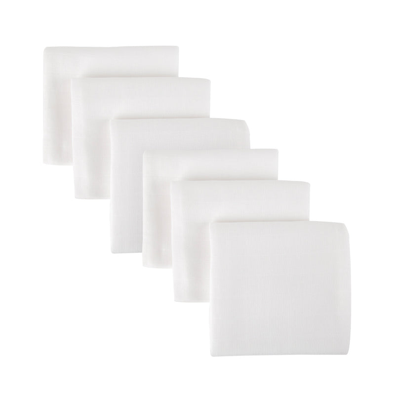 Cuddleco Muslins - White